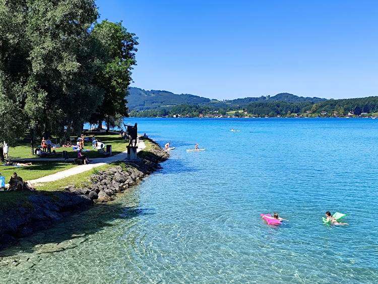 Attersee strand 1