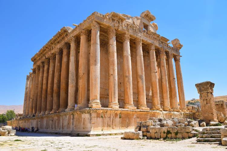 Baalbek római templomx