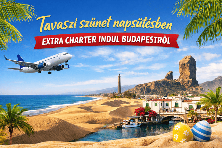 Egy hét nyár a tavaszi szünetben – extra charterjárat indul Gran Canariára