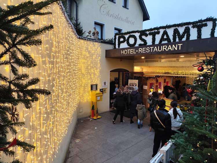 Christkindl karácsonyi posta