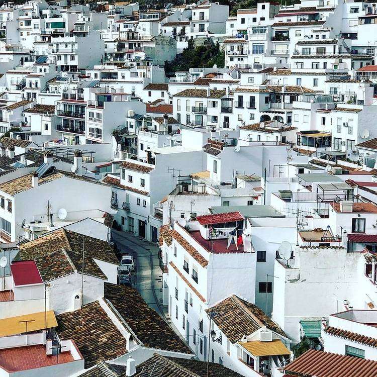 Costa del Sol fehér falvak