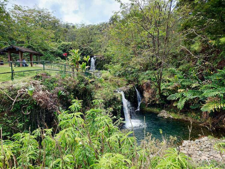 Hawai Puaa Kaa vízesés