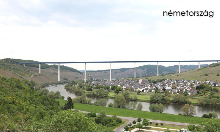 Látogathatóvá vált kontinensünk egyik legmagasabb hídja, a Hochmoselbrücke
