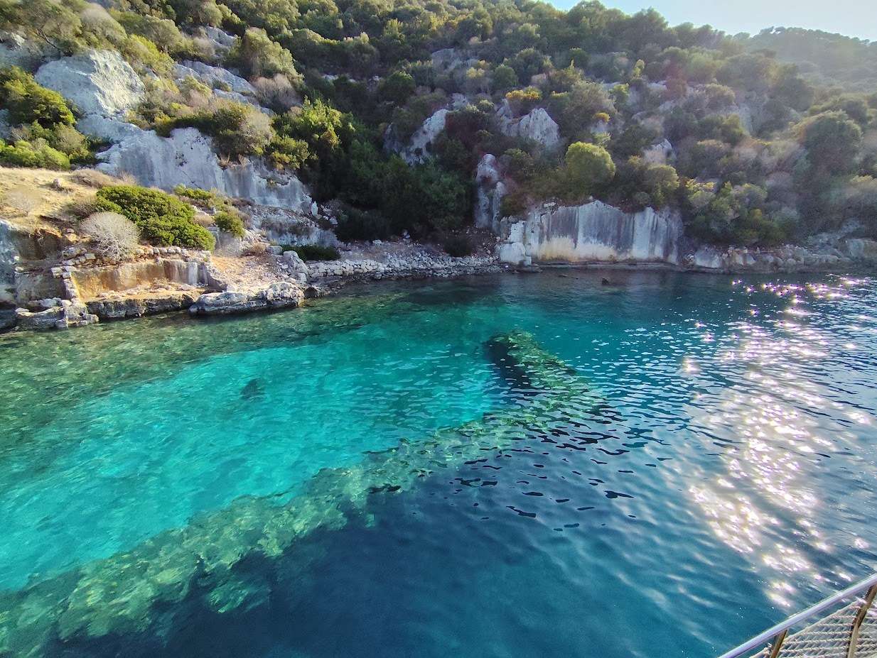 Kekova elsüllyedt városa