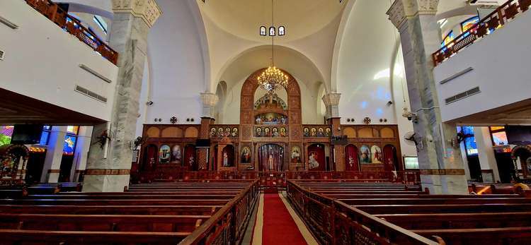Kopt templombelső 10.kép
