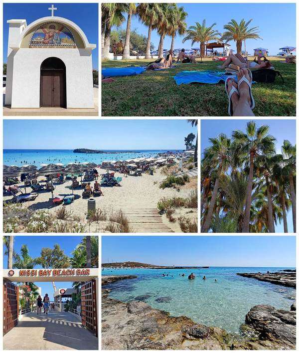 Nissi beach Ayia Napa mellett