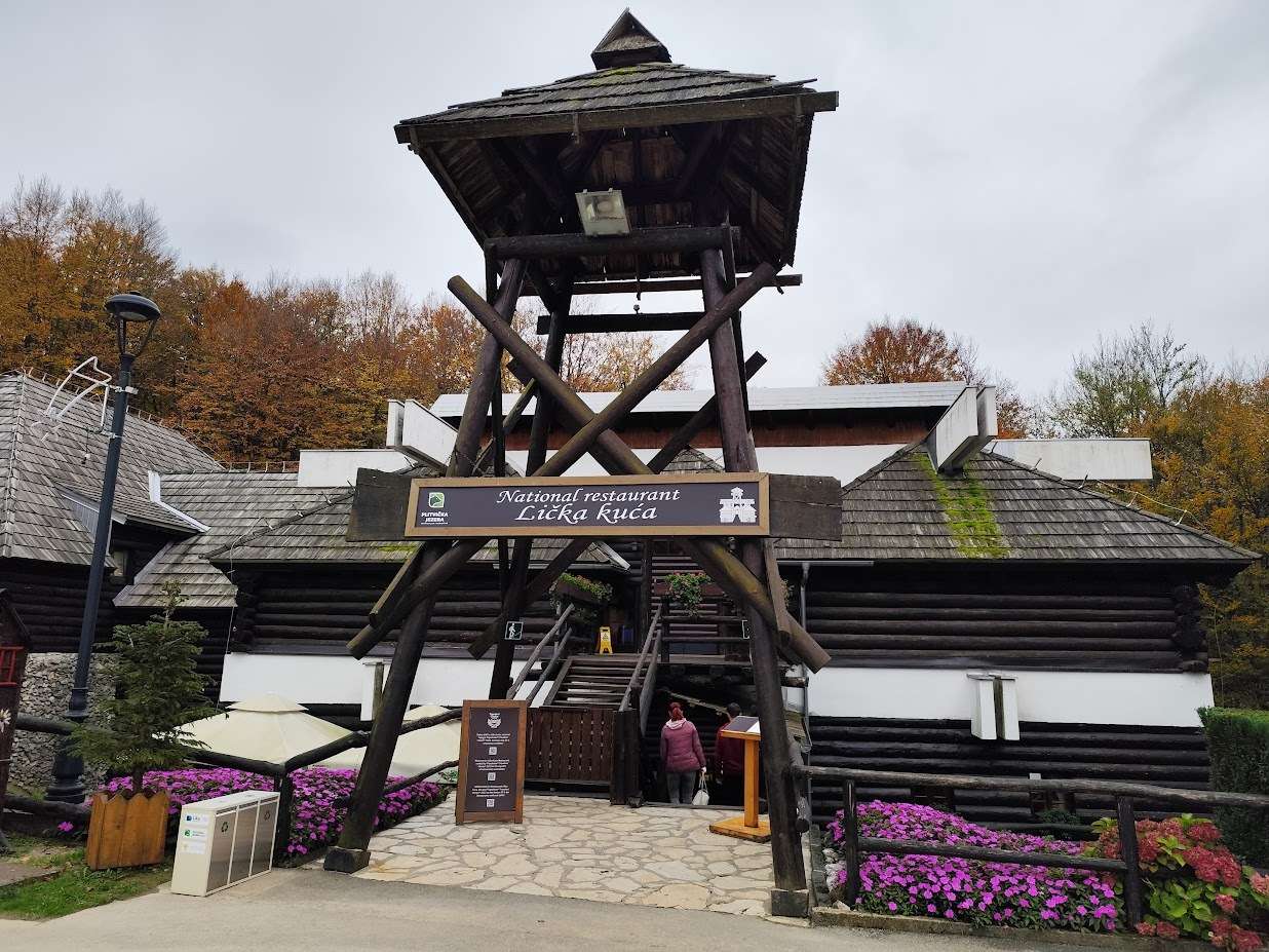 Plitvice lucka kuca étterem