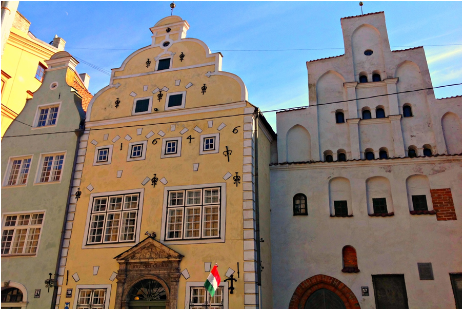 Riga 3 fivér ház