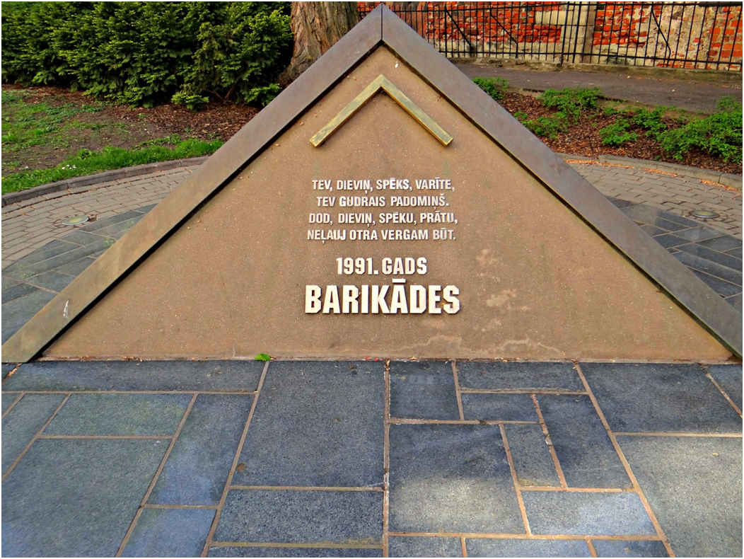 Riga barikád