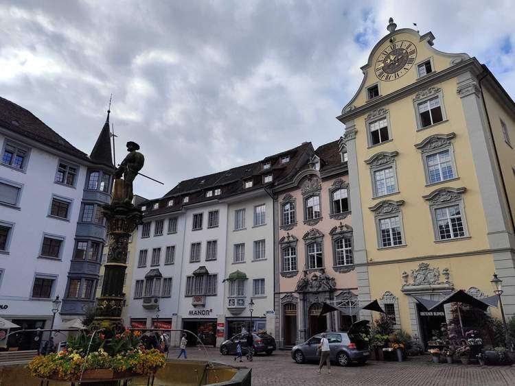 Schaffhausen régi vásártér