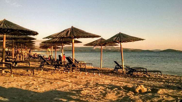 Sibenik strandja
