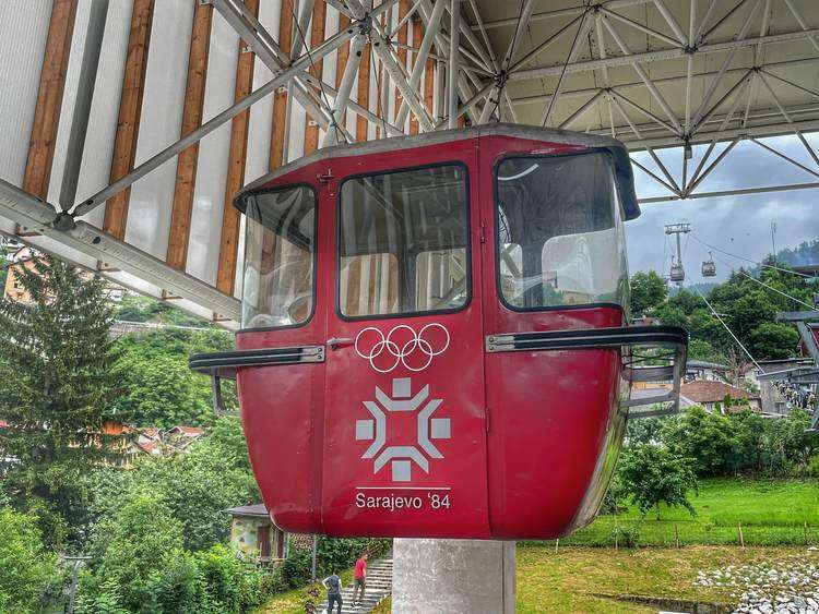 Szarajevó kabinos lift