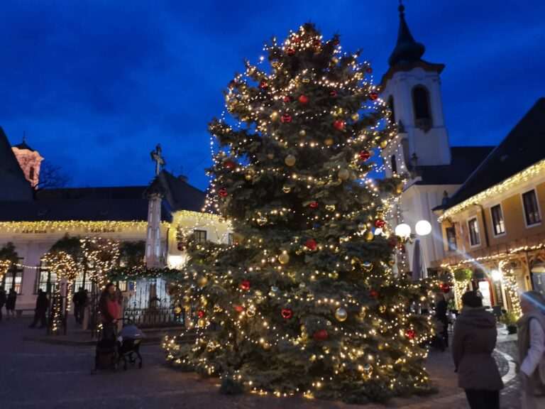 Szentendre idén is csodaszép fényekbe öltözik adventtől egészen vízkeresztig