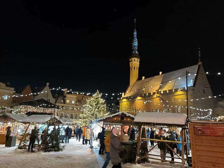 Tallin karácsonyfa