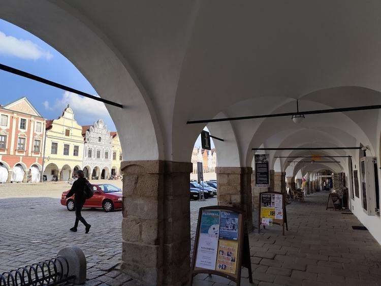 Telc árkádok