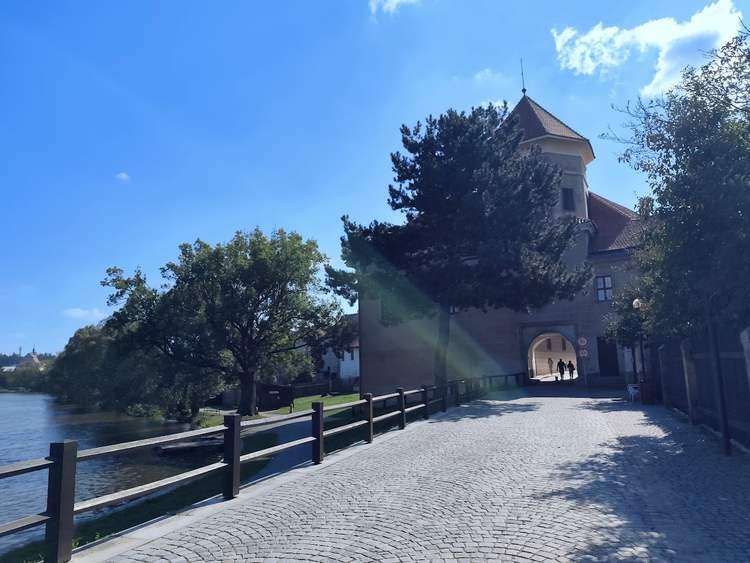 Telc várkapu