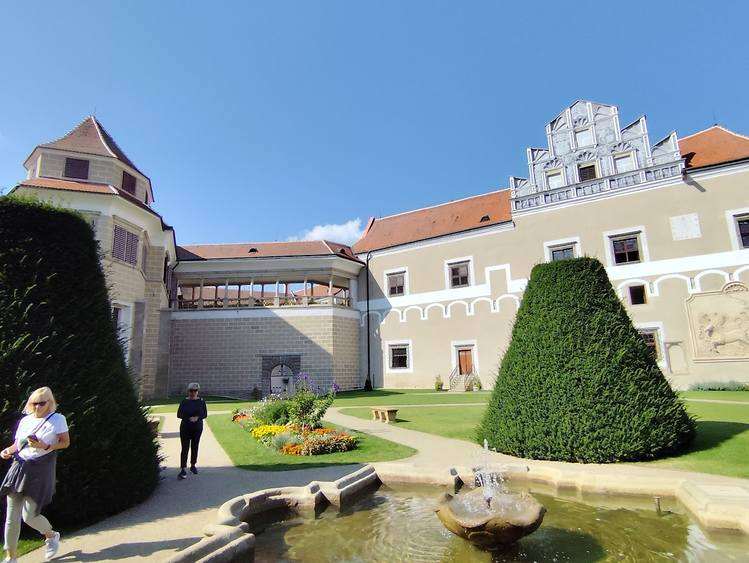 Telc várudvara