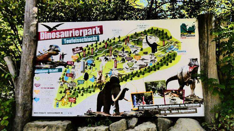 Teufelsschlucht 35 dínó