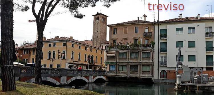 Treviso- Dolce Vita  „kis Velence” vízi útjai  között