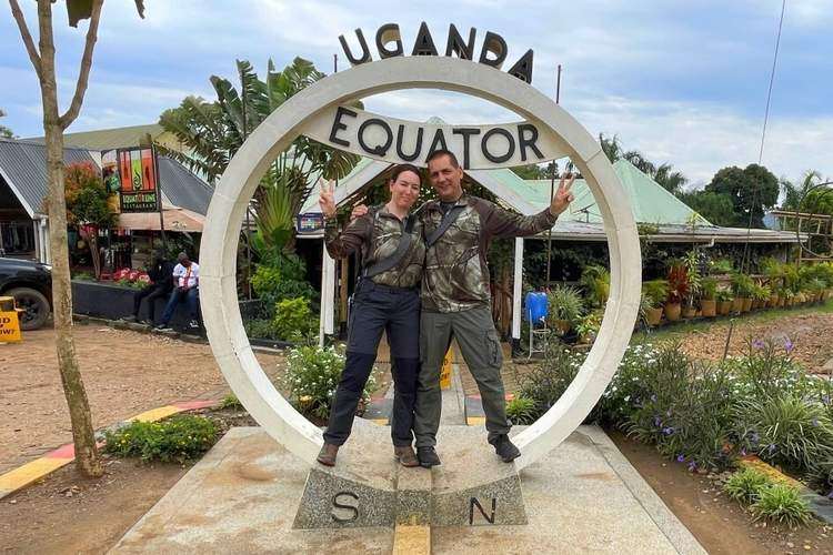 Uganda Ilek Mária és férja