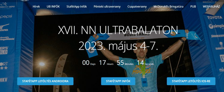 Rekordszámú induló vesz részt az idei Ultrabalaton rendezvényén