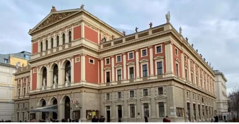 Újévi koncert Bécsben: A Bécsi Filharmonikusok koncertje  és a Musikverein épülete