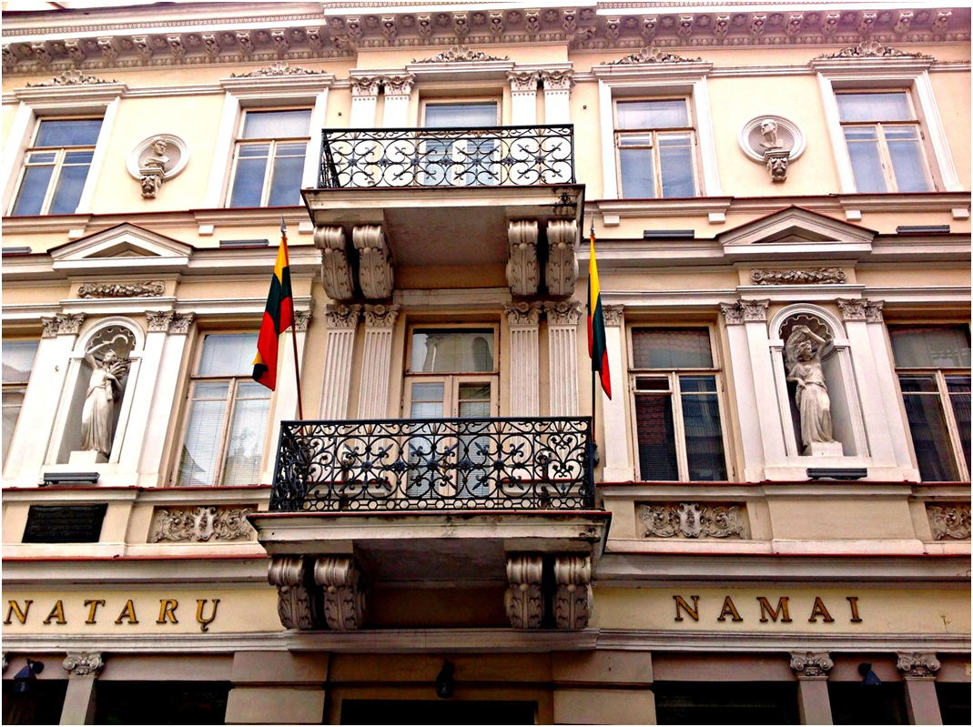 Vilnius függetlenségi erkély