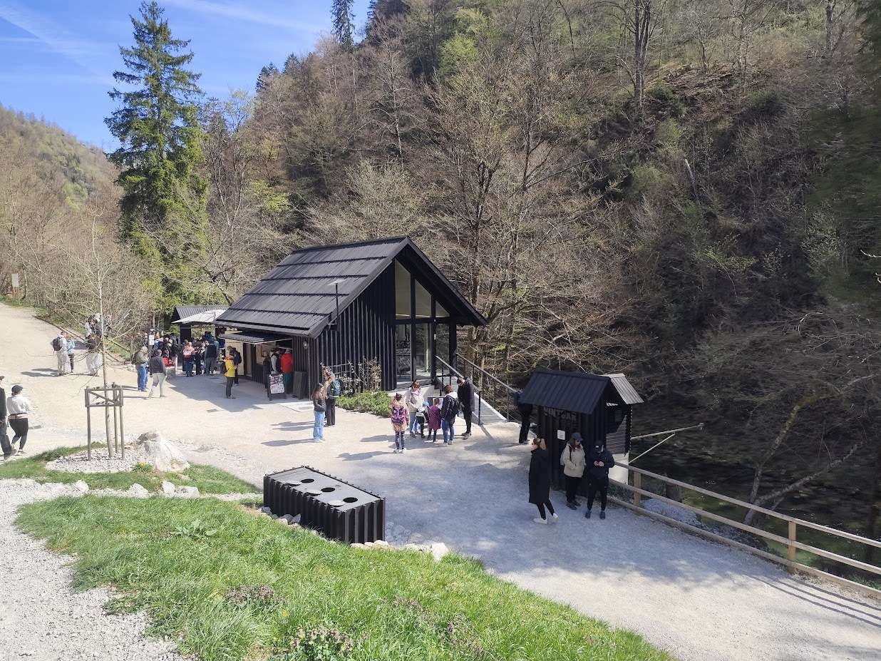 Vintgar bejárat