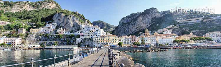 Amalfi-part, a legjobb őszi látnivaló
