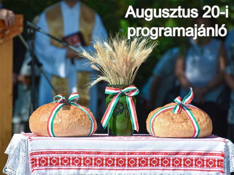 Augusztus 20-i programajánló