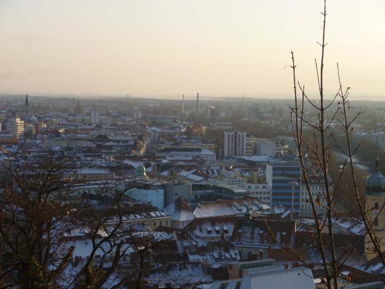 ausztria graz varhegy panorama