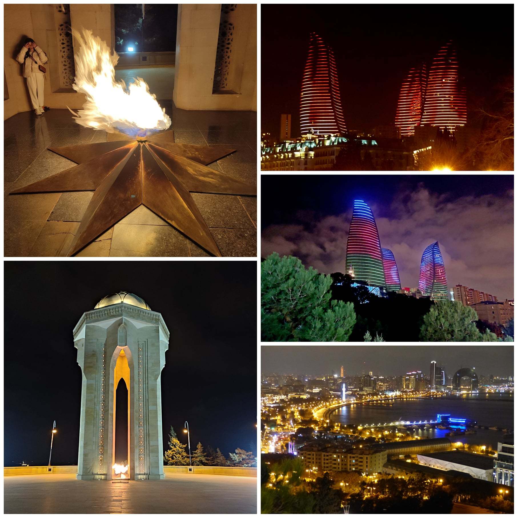 baku flame torony