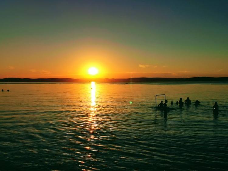 balaton napnyugta