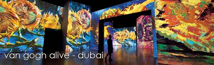 Van Gogh Alive –  Egy rendhagyó kiállítás Dubaiban