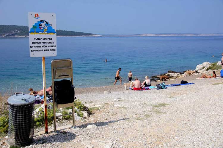 krk kutya strand