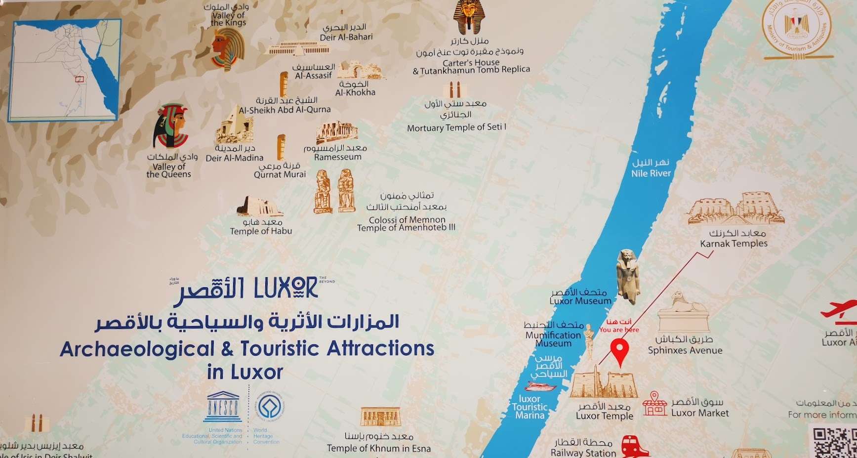 luxor térképe
