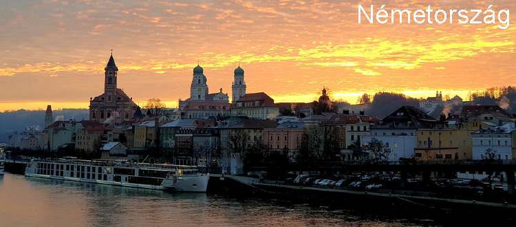 Passau – A nagymúltú német város, ahol három folyó folyik össze…