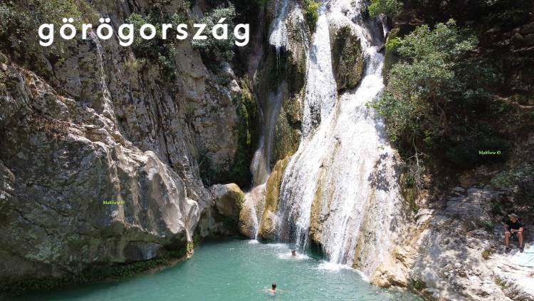 Polilimnio vízesés Messina egyik rejtett gyögyszeme