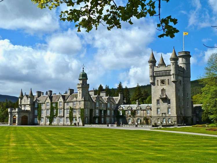 skócia balmoral kestély