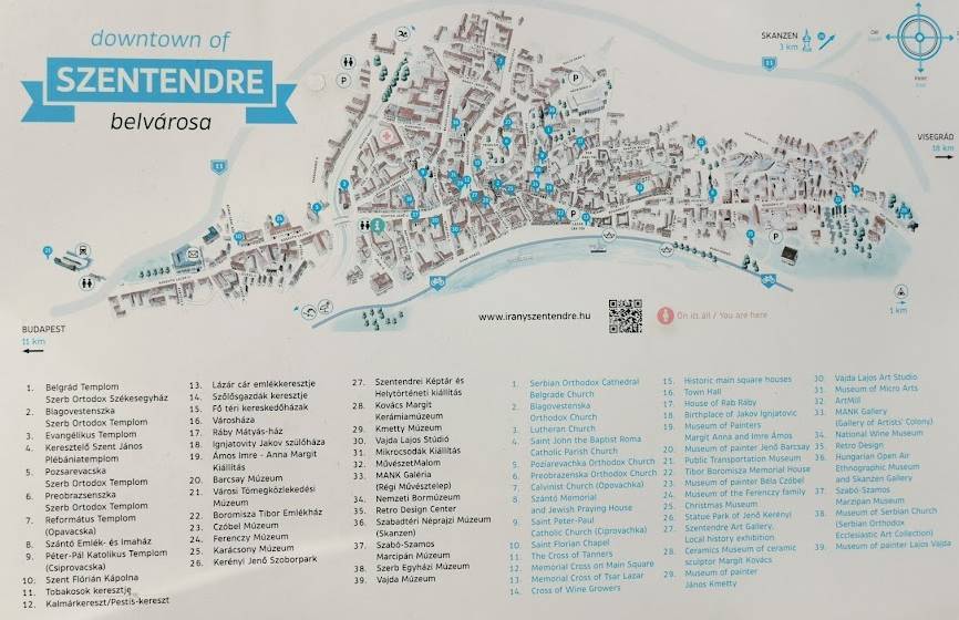 szentendre várostérképex